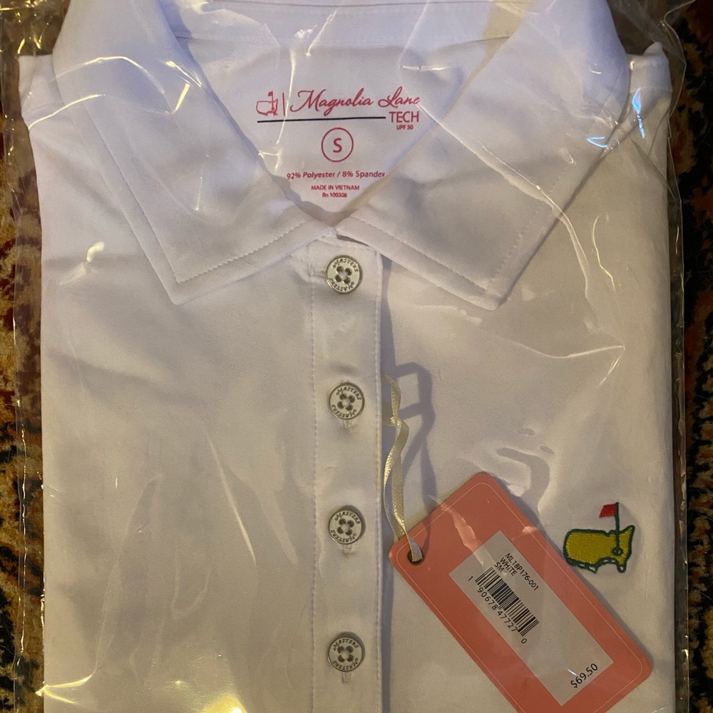 Women’s Magnolia Lane Collection Small White Polo